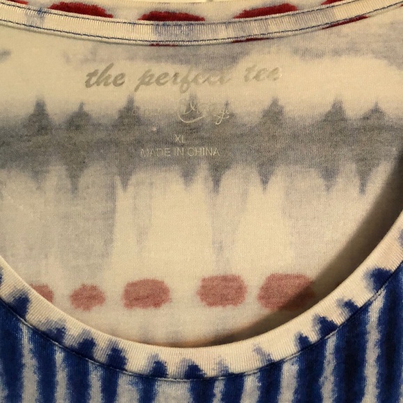 NWT XL Como Vintage Perfect Tee (hi lo style). - Picture 4 of 5